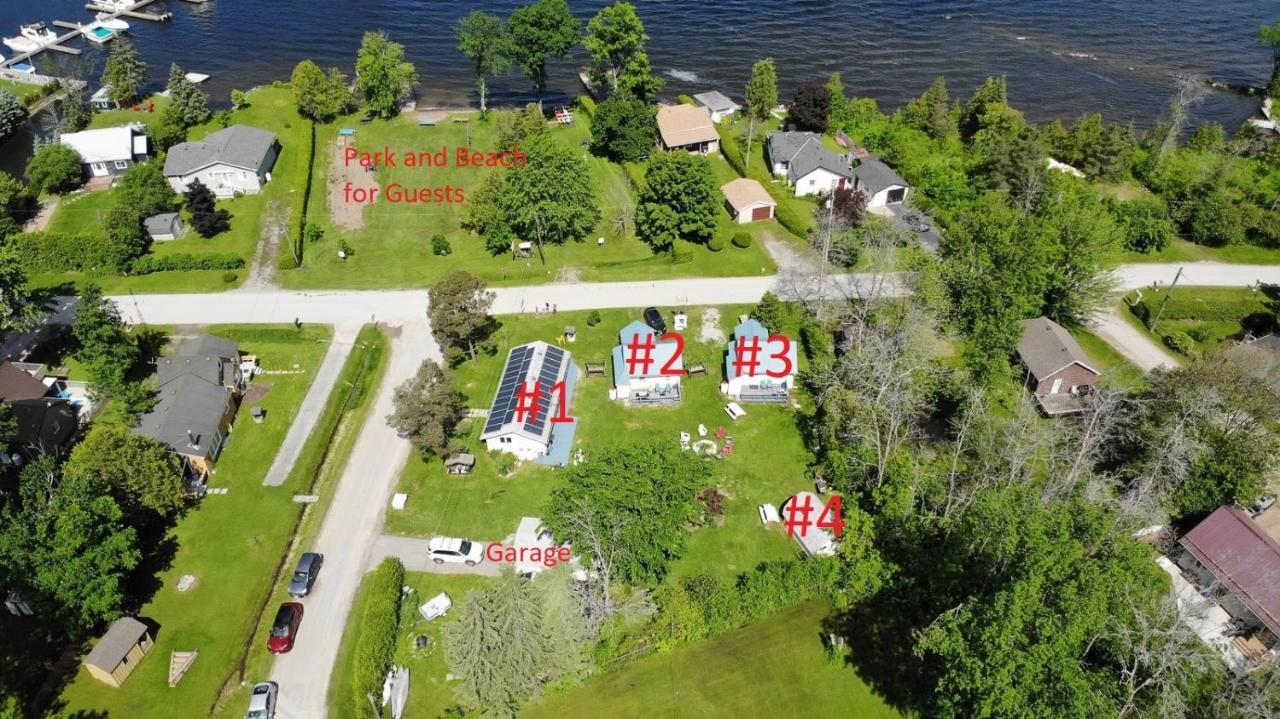 Fun Place With A Sandy Beach For Swimming, Boating, And Fishing, Featuring 3 Available Cabins Fenelon Falls Kültér fotó